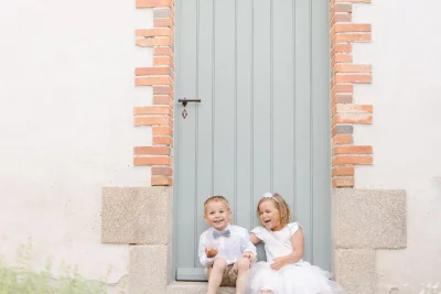 bonheur enfant robe rose amour